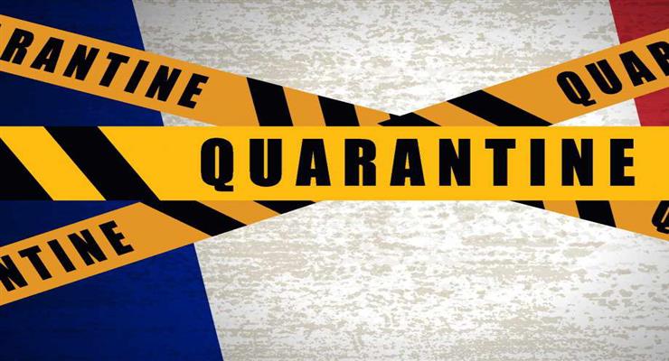 карантин во Франции