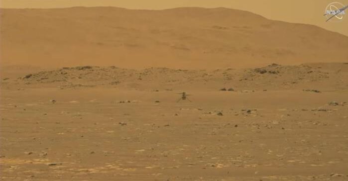 вертоліт на Марсі