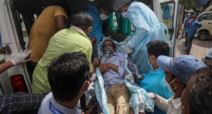 пожежа в індійській лікарні