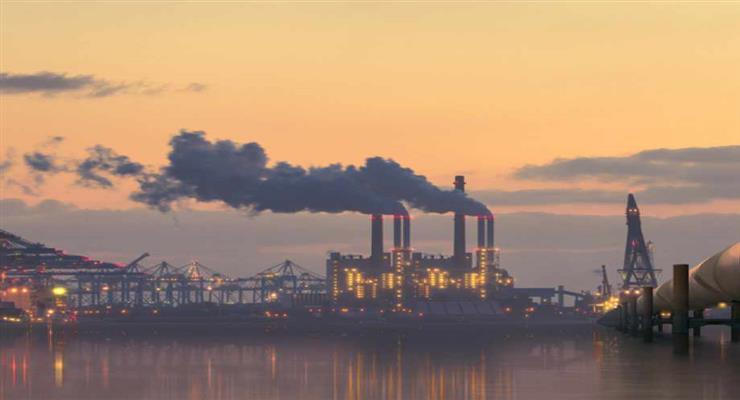 утечка газа на химическом заводе