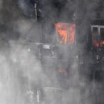 Велика пожежа в багатоповерховому житловому будинку в Лондоні (ВІДЕО) Велика пожежа в багатоповерховому житловому будинку в Лондоні (ВІДЕО)