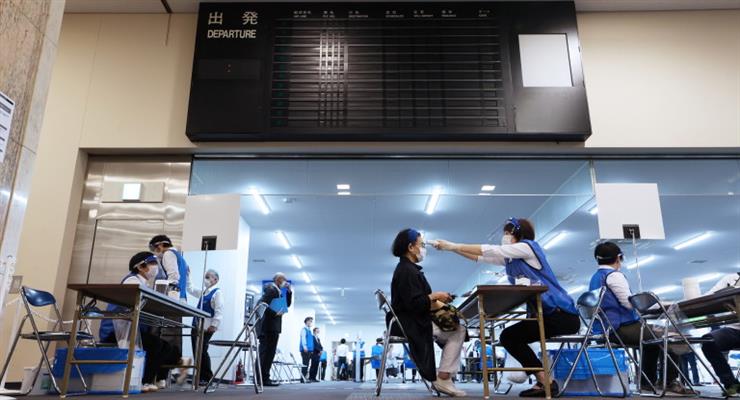 продление блокады в Японии