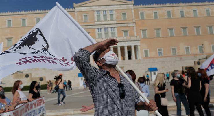 греки против новой трудовой реформы