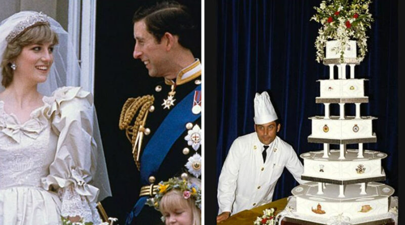 шматок весільного торта принца Чарльза і леді Діани продано за 1850 фунтів стерлінгів