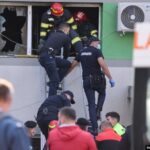 Девять человек погибли в результате пожара в инфекционной больнице в Румынии (ВИДЕО)