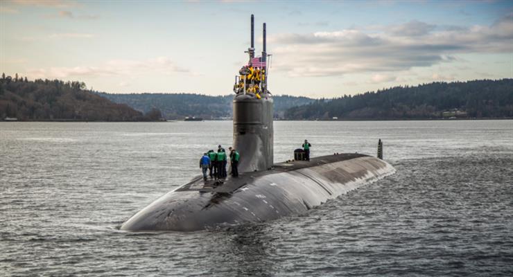 Атомний підводний човен США зіткнулася з невідомим об'єктом в Південно-Китайському морі