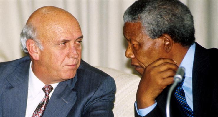 Помер останній президент апартеїду в ПАР Фредерік де Клерк
