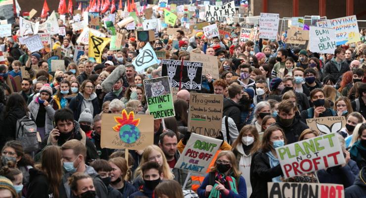 Молоді активісти протестували у Глазго проти зміни клімату