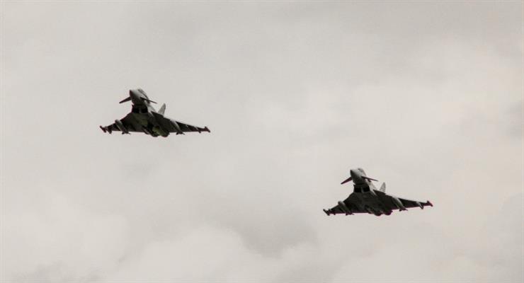 Королівські ВПС перехопили 4 російські бомбардувальники біля північного узбережжя Шотландії