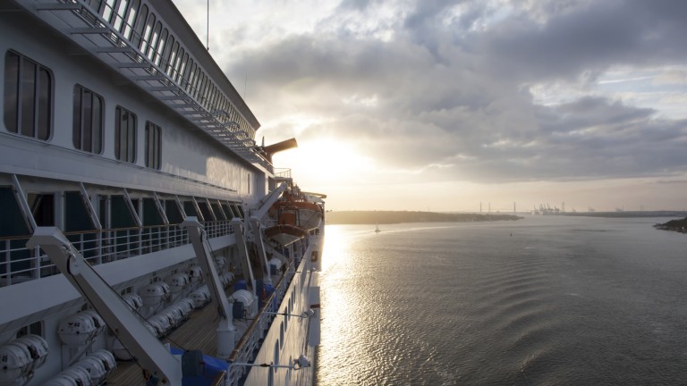 Пожар на итальянском круизном лайнере