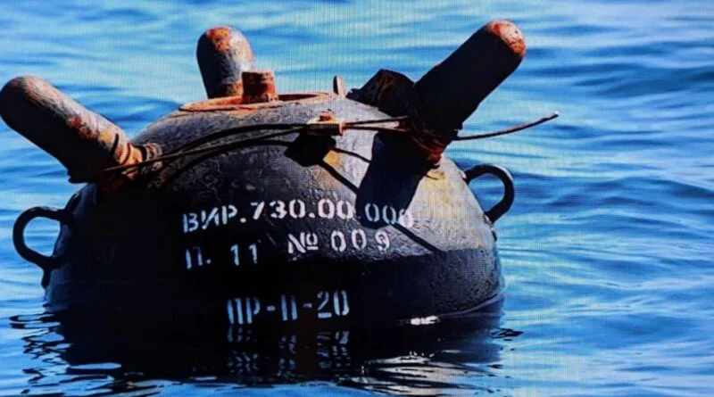 Україна звинуватила Росію у плавучих мінах у Чорному морі