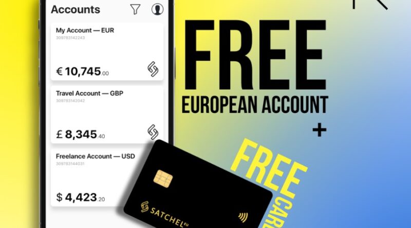 Satchel.eu – безкоштовно відкриває банківські рахунки для українців