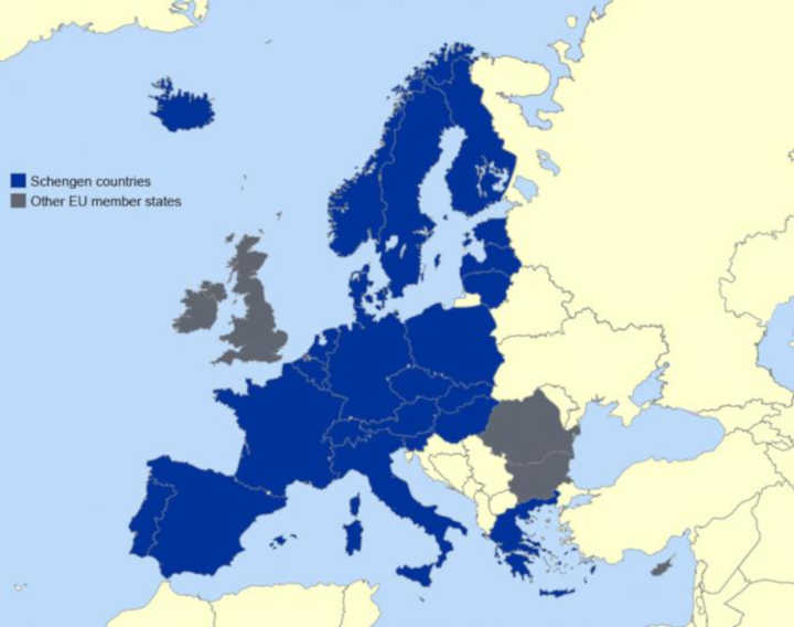 Країни Шенген фото