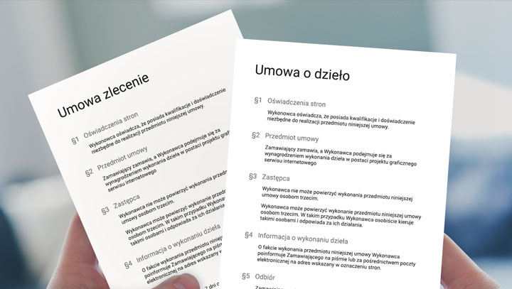 Види цивільно-правових договорів у Польщі