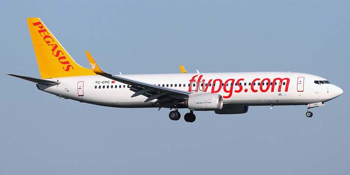 Турецкая авиакомпания-лоукостер Pegasus Airlines
