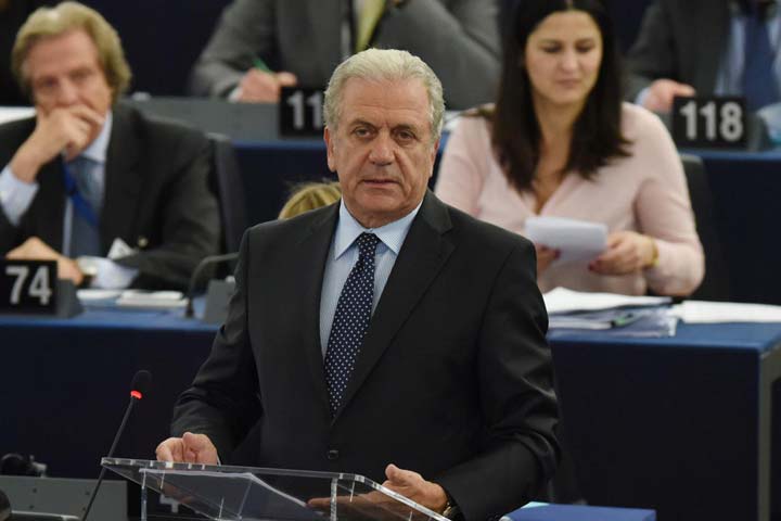 Еврокомиссар по вопросам миграции и внутренних дел Димитрос Аврамопулос