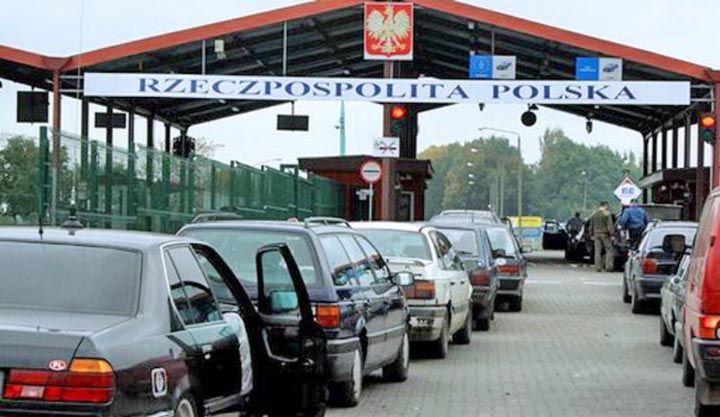 Государственная граница Польши фото