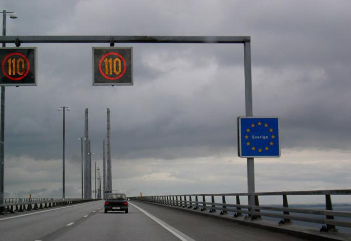 Государственная граница Швеции