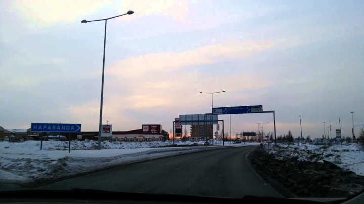 Граница Финляндии фото