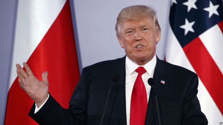 Президент США Дональд Трамп фото