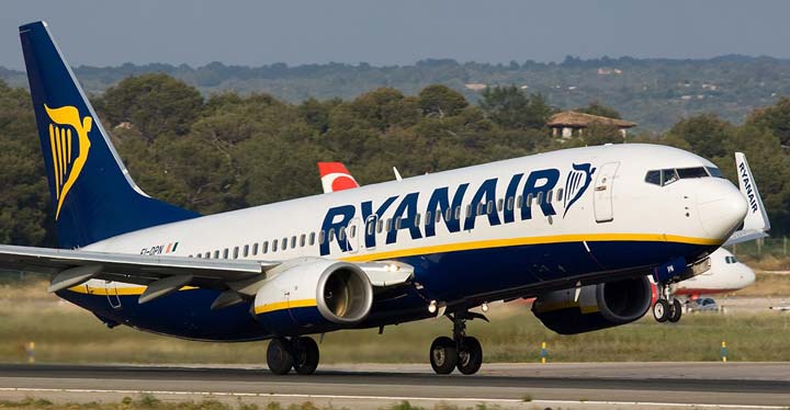 Ирландский лоукостер Ryanair