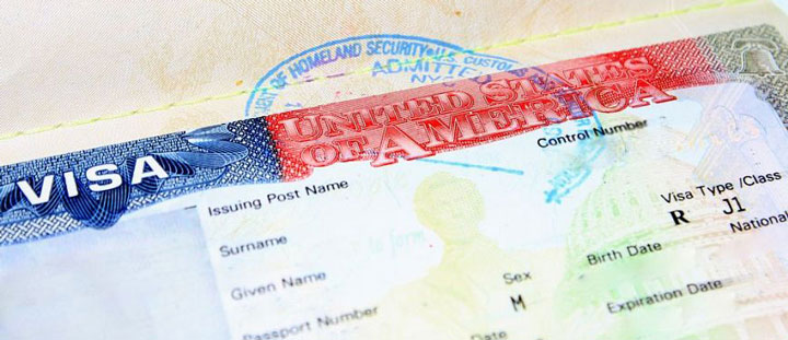 Виза J-1 фото