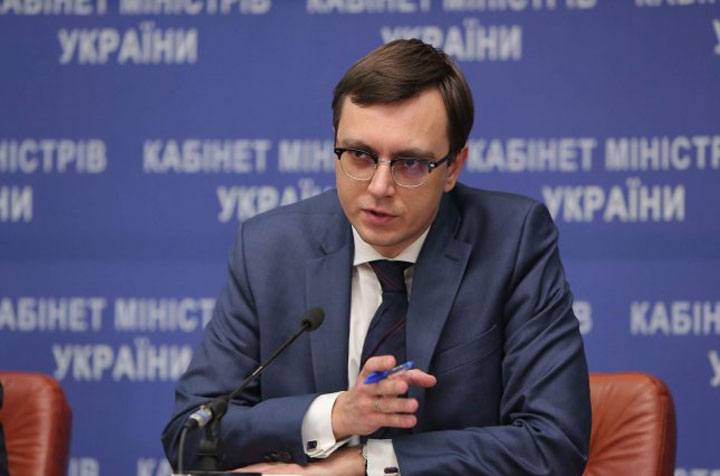 Министр инфраструктуры Украины Владимир Омелян