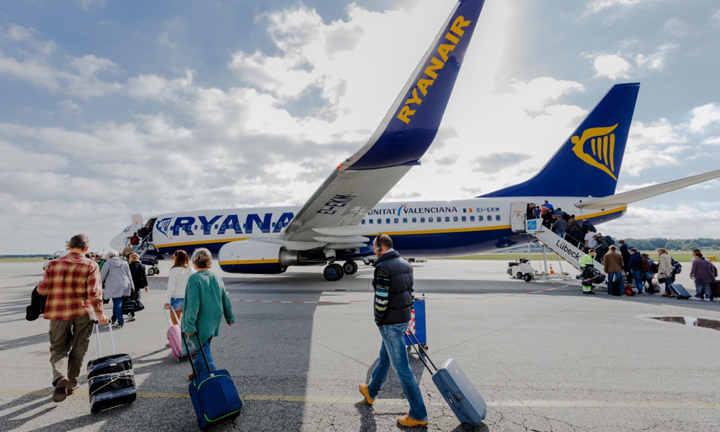 ирландский лоукостер Ryanair