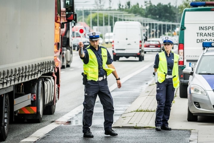 штрафы за нарушение ПДД в Польше